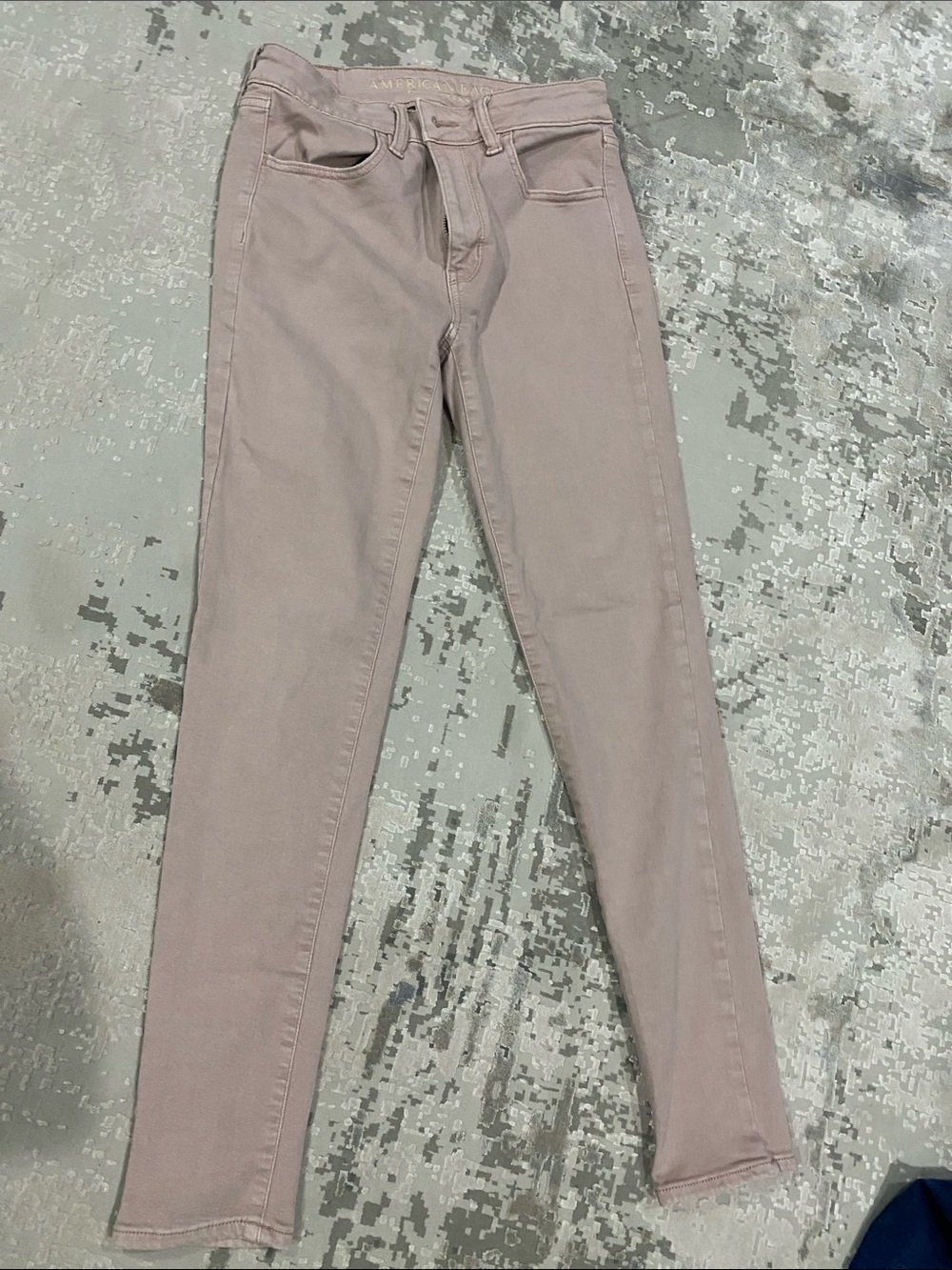 American Eagle Outfitters Skinny Jeans in Dusty Mauve